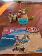 LEGO Friends 41306 Mia's strandscooter, Ophalen of Verzenden, Zo goed als nieuw, Complete set, Lego