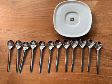 Nespresso Lume Schoteltjes + Lepeltjes (12 stuks) beschikbaar voor biedingen