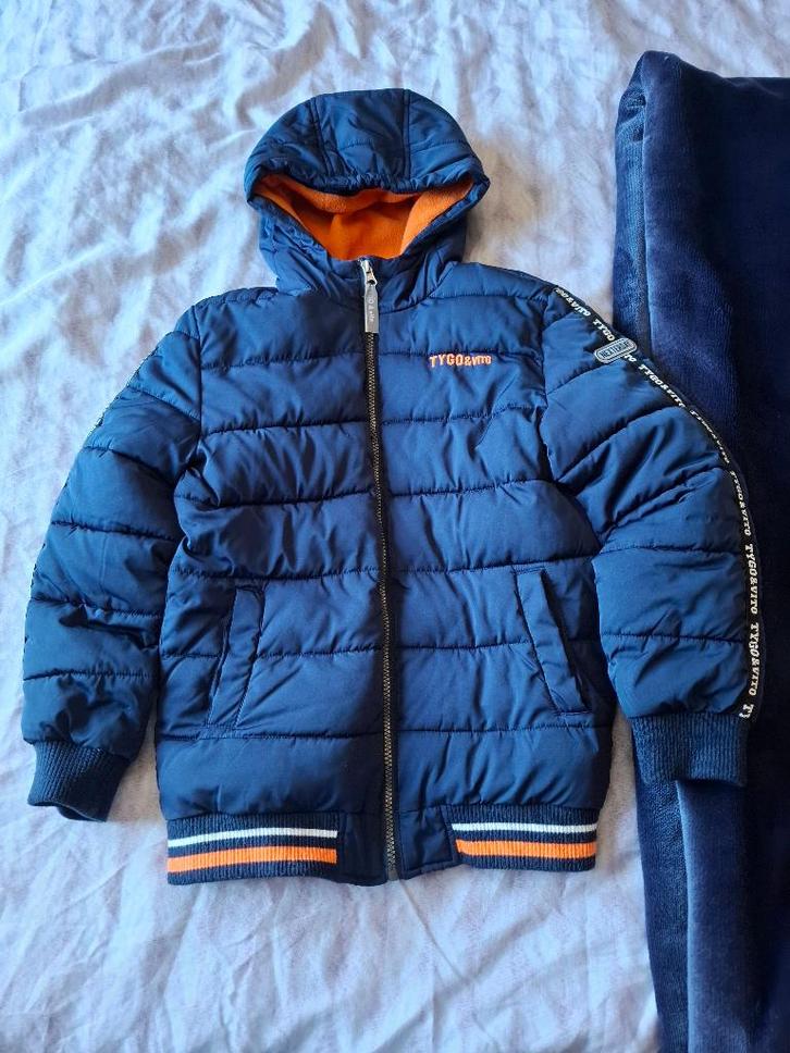 Winterjas, 134/140, Kinderen en Baby's, Kinderkleding | Maat 134, Zo goed als nieuw, Meisje, Jas, Ophalen of Verzenden