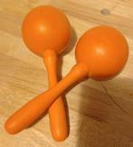 Oranje kunststoffen retro sambabalen te koop, Ophalen, Overige typen