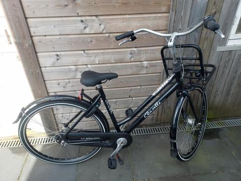 Gazelle miss grace d54 3versn. zwart., Fietsen en Brommers, Fietsen | Cruisers en Lowriders, Gebruikt, Cruiser, Aluminium, 51 tot 55 cm