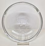 Val Saint Lambert heldere asbak met Ram, België 1960., Ophalen of Verzenden