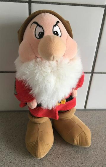 Grumpy knuffel Sneeuwwitje en de dwergen walt Disney beschikbaar voor biedingen