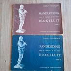 Handleiding blokfluit deel 1 en 2 gerrit vellekoop, Gebruikt, Overige genres, Les of Cursus, Ophalen of Verzenden