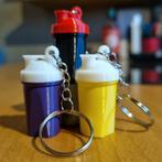 Fitness shakebeker sleutelhanger, Ophalen of Verzenden, Nieuw