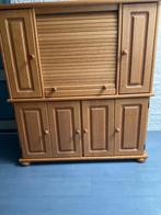 Computerkast blank eiken, Huis en Inrichting, Kasten | Computermeubels, Ophalen, Gebruikt, 120 tot 170 cm, 40 tot 80 cm