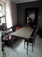 Queen Anne tafel met bijbehorende stoelen, Huis en Inrichting, Complete eetkamers, Ophalen of Verzenden