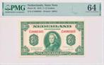 Nederland 2,5 Gulden 1943 Wilhelmina PMG64, Postzegels en Munten, Bankbiljetten | Nederland, Ophalen of Verzenden, 2½ gulden, Los biljet