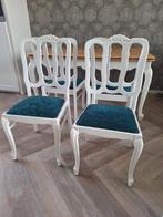 4 brocante eettafel stoelen., Antiek en Kunst, Antiek | Meubels | Stoelen en Banken, Ophalen