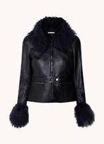 Ted Baker Tillyah leren jack, Zwart, Nieuw, Ophalen of Verzenden, Maat 36 (S)