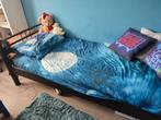 Staal bedframe, Kinderen en Baby's, Kinderkamer | Bedden, Ophalen, 85 tot 100 cm, Gebruikt, Matras