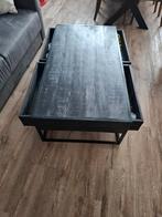 Zwarte tafel met laden - 130x70x40 cm, Ophalen of Verzenden