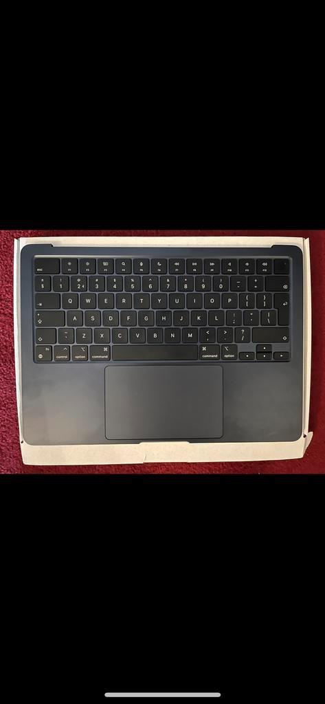 MacBook Air toetsenbord Topcase m2 2020 a2681 midnight space, Computers en Software, Toetsenborden, Zo goed als nieuw, Ophalen of Verzenden