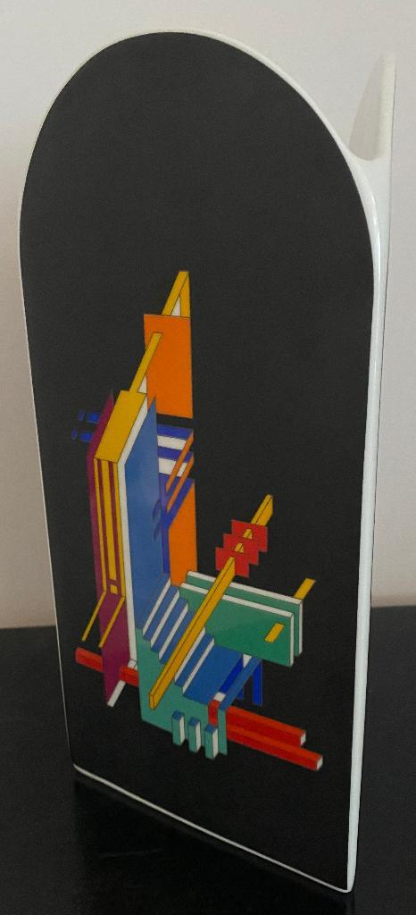 Zeldzame Rosenthal vaas, Studio Line, Marcello Morandini, Antiek en Kunst, Antiek | Glas en Kristal, Ophalen