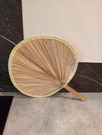 Handgemaakte palmblad waaier, Ophalen, Zo goed als nieuw