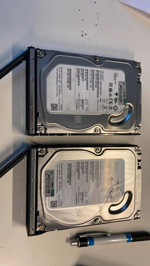 HPE 1TB SATA harde schijven MB001000GWFGF, Computers en Software, Harde schijven, Gebruikt, Server, SATA, Ophalen of Verzenden