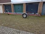 Heku 1500 kg enkel as boottrailer, Watersport en Boten, Boottrailers, Minder dan 1500 kg, Gebruikt, Verstelbare verlichting, Minder dan 6 meter