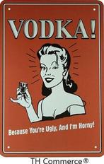Wandbord Vodka     (Wodka), Ophalen of Verzenden, Nieuw