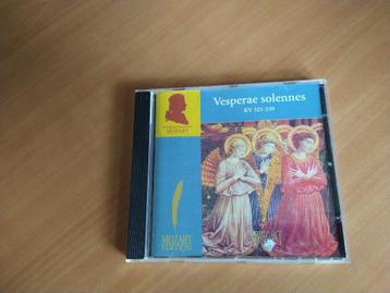 CD Mozart. Vesperae solennes KV 321-339 beschikbaar voor biedingen