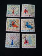 Roemenië Posta Romana Schaakolympiade 1966 Cuba gestempeld, Ophalen of Verzenden, Gestempeld, Sport