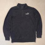 Puma fleece sweater zwart half zip maat S, Puma, Zwart, Ophalen of Verzenden, Zo goed als nieuw