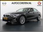 BMW 3-serie 330e 293PK Autom.8 Leder+Verwarmd+Elektr. Apple, Auto's, BMW, Automaat, Gebruikt, 4 cilinders, Zwart