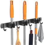 Bezemhouder ophangsysteem,  Zwart, Tuin en Terras, Hand-tuingereedschap, Ophalen of Verzenden, Nieuw, Overige soorten