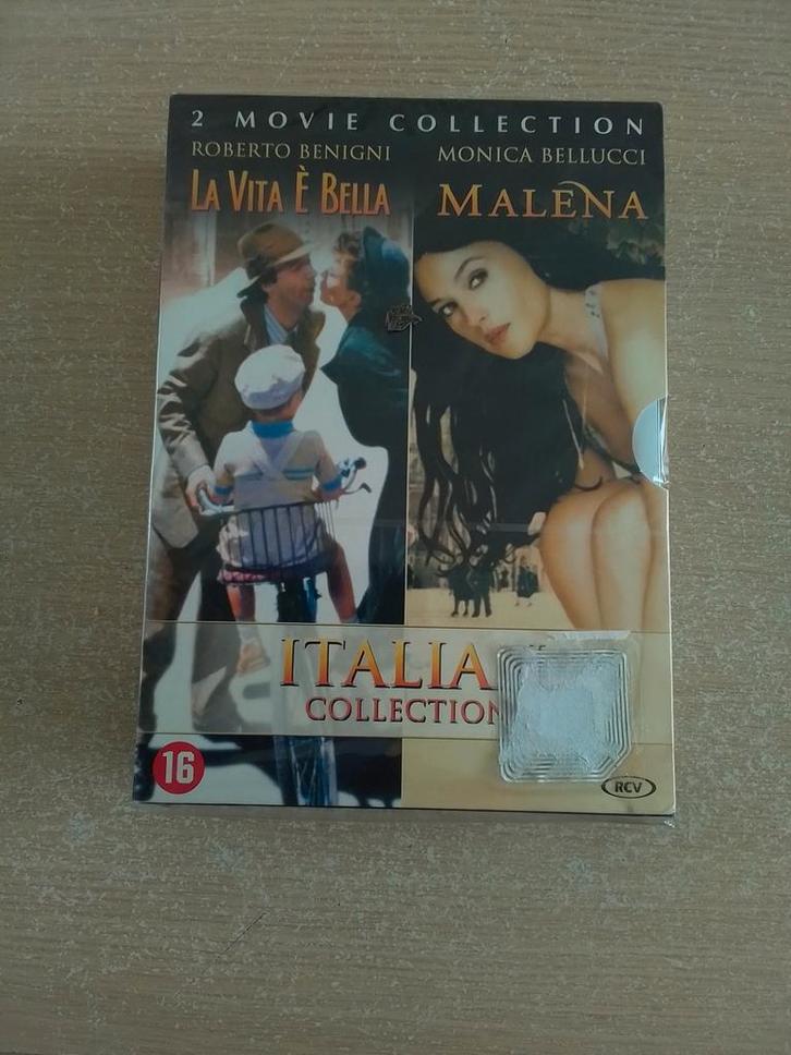 Films Italian Collection La Vita E Bella & Malena, Cd's en Dvd's, Dvd's | Klassiekers, Nieuw in verpakking, Drama, 1980 tot heden