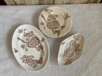 Brocante serviesonderdelen - schaaltjes - schaaltje beschikbaar voor biedingen