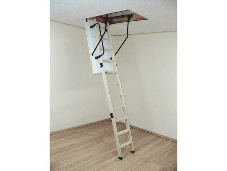 Zoldertrap, Doe-het-zelf en Verbouw, Ladders en Trappen, Zo goed als nieuw, Trap, 2 tot 4 meter, Ophalen