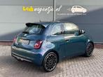 Fiat 500 e La Prima 42 kWh *carplay *leder *pano *camera etc, Gebruikt, 118 pk, 4 stoelen, Leder