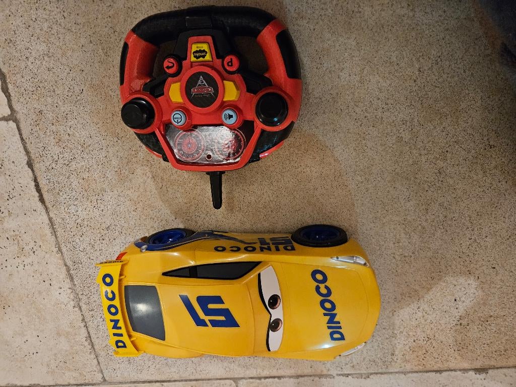 Cars bestuurbare auto, Kinderen en Baby's, Speelgoed | Speelgoedvoertuigen, Ophalen of Verzenden, Zo goed als nieuw