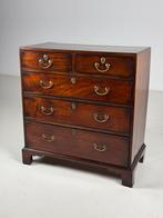 Engelse ladekast commode 19e eeuw mahonie, Huis en Inrichting, Kasten | Ladekasten, Ophalen, Gebruikt, 25 tot 50 cm, Minder dan 100 cm