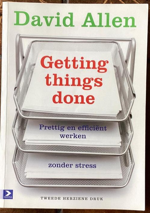 Getting things done David Allen, Boeken, Psychologie, Zo goed als nieuw, Ophalen of Verzenden