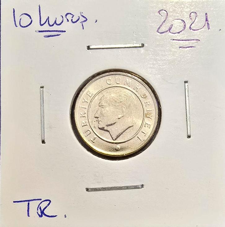 Turkije 10 kurus 2021, Postzegels en Munten, Munten | Europa | Niet-Euromunten, Overige landen, Ophalen