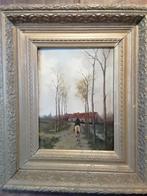 Mauve op paneel, Ophalen of Verzenden