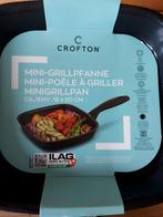CROFTON MINI GRILL PAN 18/20 cm-TOSTI PANNETJE, Huis en Inrichting, Verzenden, Zo goed als nieuw, Koekenpan of Braadpan
