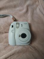 Zo goed als nieuwe Instax mini 9 lichtgrijs/blauw, Ophalen of Verzenden, Zo goed als nieuw, Polaroid, Fuji
