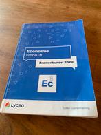 Lyceo examenbundel Economie VMBO-tl, Economie, Ophalen of Verzenden, Zo goed als nieuw, VMBO