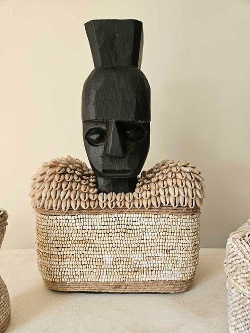 Houten beeld Ogoh zwart 1 uit Bali, Antiek en Kunst, Kunst | Beelden en Houtsnijwerken, Ophalen of Verzenden