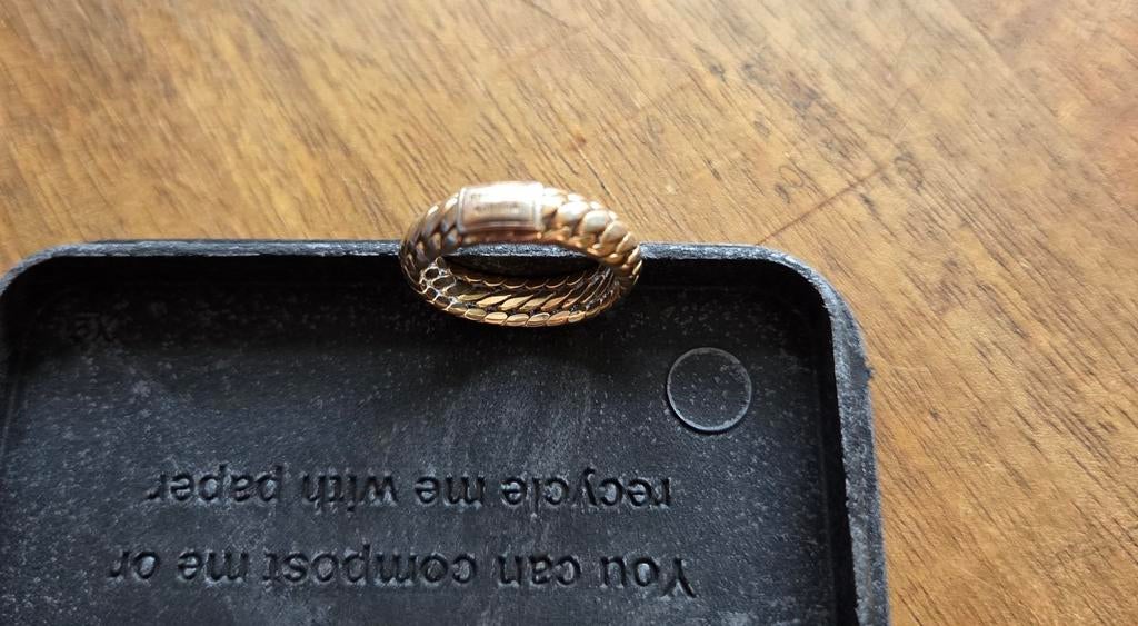 Ring ben xs, Sieraden, Tassen en Uiterlijk, Portemonnees, Ophalen of Verzenden, Overige kleuren