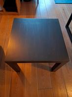 Gratis Ikea lack salontafel tafel zwart tafeltje bijzettafel, Ophalen, Gebruikt, 50 tot 100 cm, Vierkant
