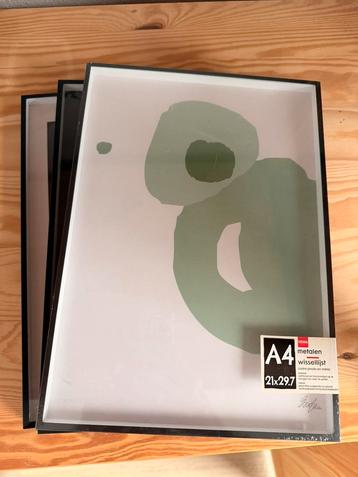 3x A4 fotolijsten - NIEUW beschikbaar voor biedingen