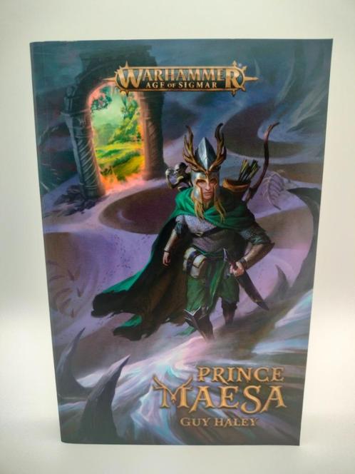 Prince Maesa, Warhammer Age of Sigmar, paperback, Hobby en Vrije tijd, Wargaming, Zo goed als nieuw, Warhammer, Boek of Catalogus