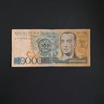 100000 cruzeiro Brazilië #013, Verzenden, Zuid-Amerika, Los biljet
