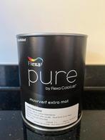 Ibiza Rush Muurverf Extra Mat Flexa Pure Lab Paint 1L NIEUW, Ophalen, Nieuw, Beige, Verf