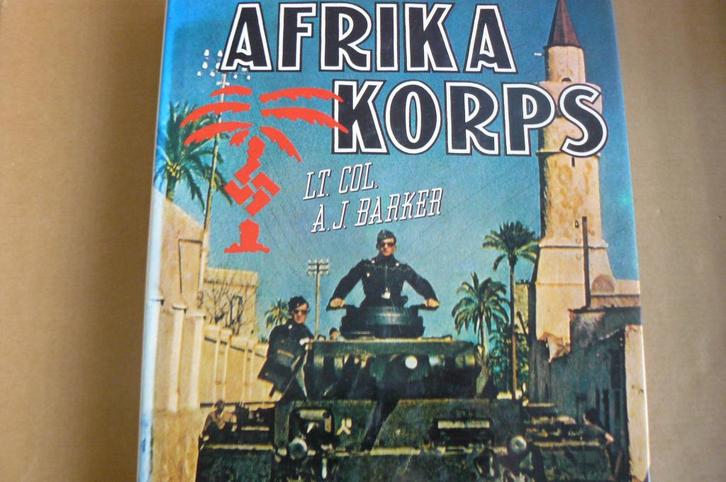 WO II / AFRIKA KORPS / Lt. Col. A.J. Barker, Boeken, Oorlog en Militair, Gelezen, Tweede Wereldoorlog, Ophalen of Verzenden