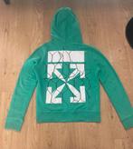 Originele Off-White hoodie groen logo Virgil Abloh, Ophalen of Verzenden, Zo goed als nieuw, Off white, Groen