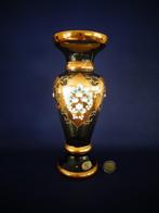 Vaas - Slovakia - Cassovia DED Glass - Handpainted, Antiek en Kunst, Ophalen of Verzenden
