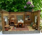 antieke poppenhuis kamer, Ophalen